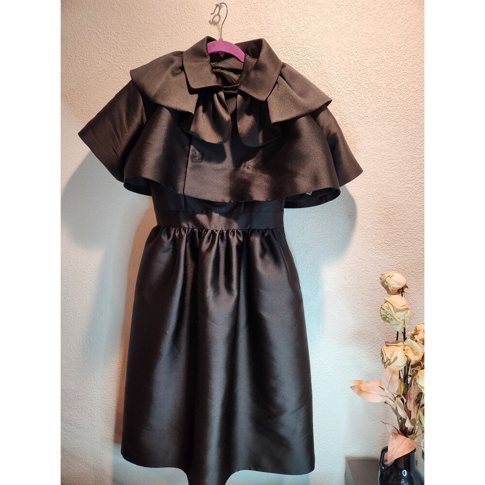 DSquared2 "Little Black Dress" with Open Back and Cape  set made in Italy‎